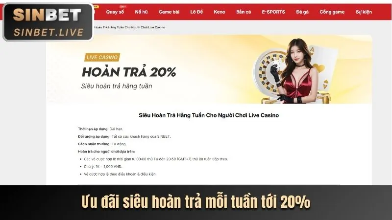 Bàn Sic Bo trực tiếp